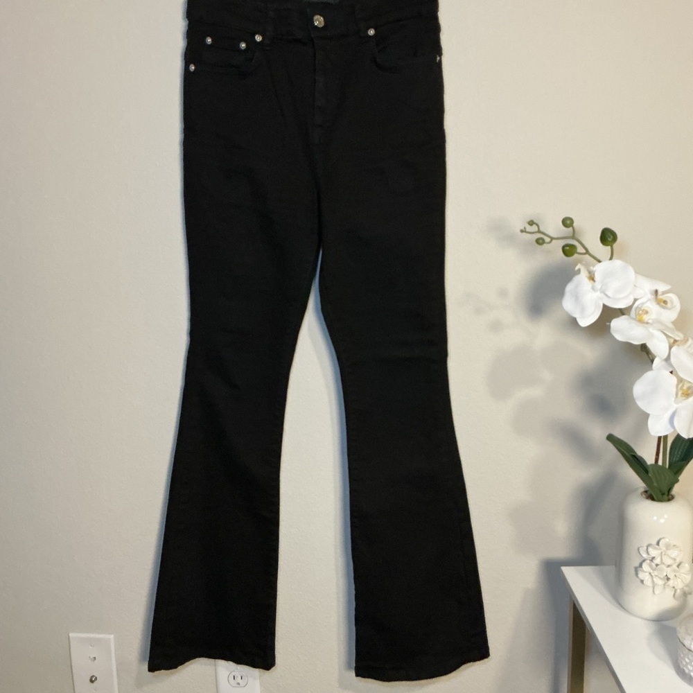 ASOS Black Flared Jeans